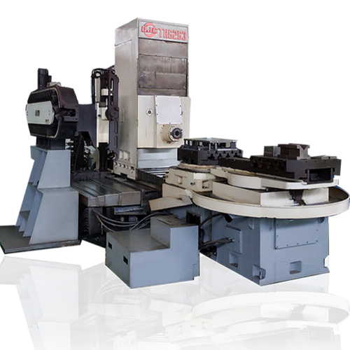 臥式雙工位交換鏜銑床